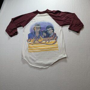 Vintage Air Supply North American Tour 1983 Winterland Jersey  Rare Size Medium